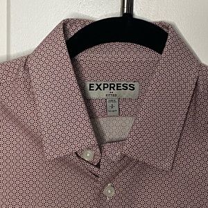 Express fitted dress shirt